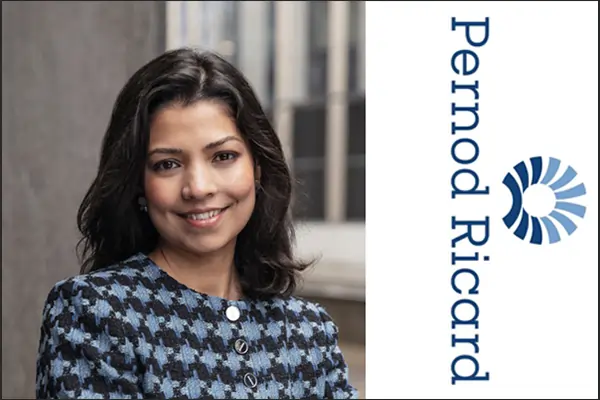 Business Honor - Debasree Dasgupta Named CMO at Pernod Ricard India